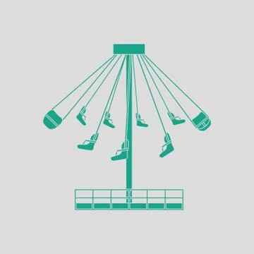 Big carousel icon Stock Illustration