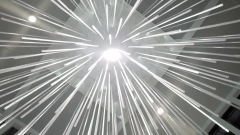 Big chandelier Stock Footage