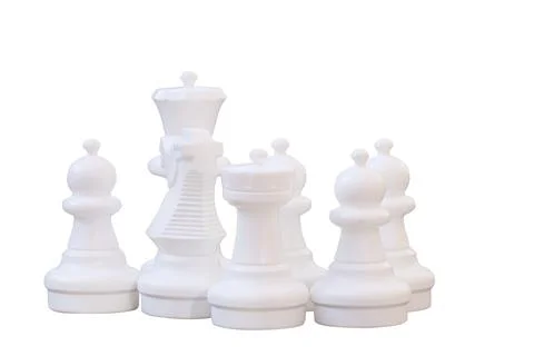 Big chess isolated Foto stock