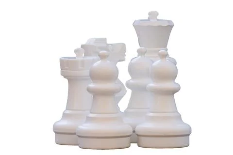 Big chess isolated Foto stock