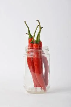 Big chili red Stock Photos