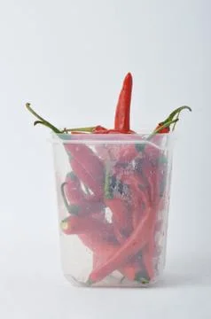 Big chili red 库存照片