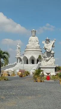 Big chinese statue Stock Photos