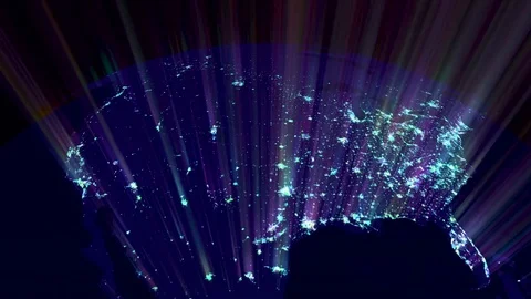 Big Cities Bright Lights Vídeo Stock 82099187