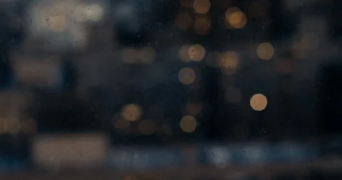 Big City Abstract Shallow Depth of Field Stock Footage 101649486