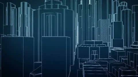 Big City Blue Prints VBHD0108 Stock Footage 22575381