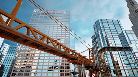 Big City Stock Footage 259850815