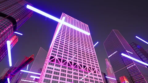 Big City Stock Footage 259850852