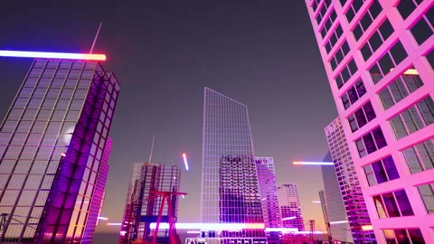 Big City Stock Footage 259851143