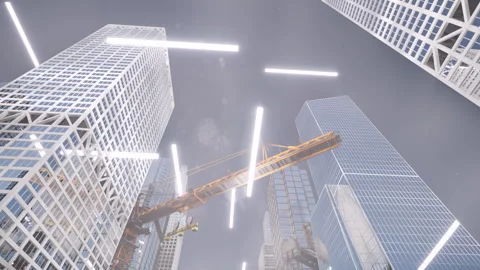 Big City Stock Footage 259851596