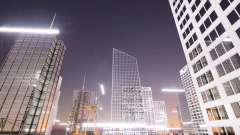 Big City Stock Footage 259851710