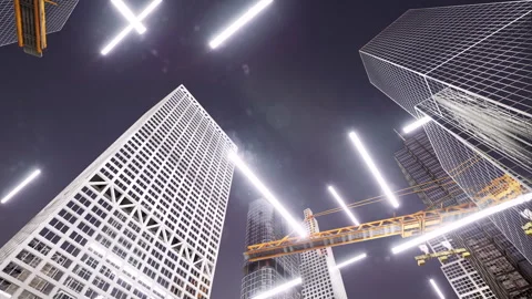 Big City Stock Footage 259851720