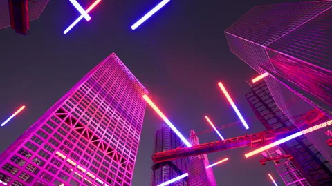 Big City Stock Footage 259852941