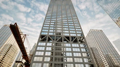 Big City Stock Footage 259852983