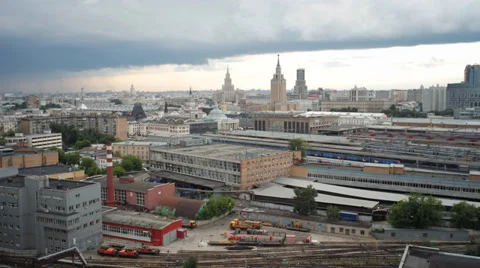 Big city Panorama Stock Footage 39570103