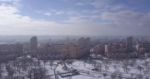 Big city skyline Stock Footage 73023299