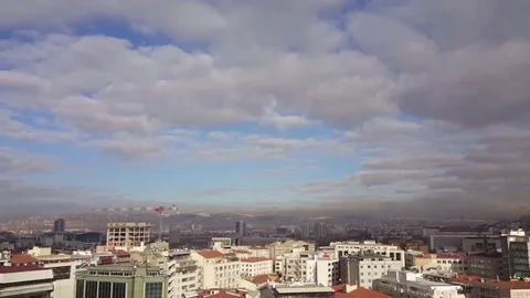 Big city time lapse Stock Footage 83875958