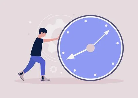 Big clock Illustration