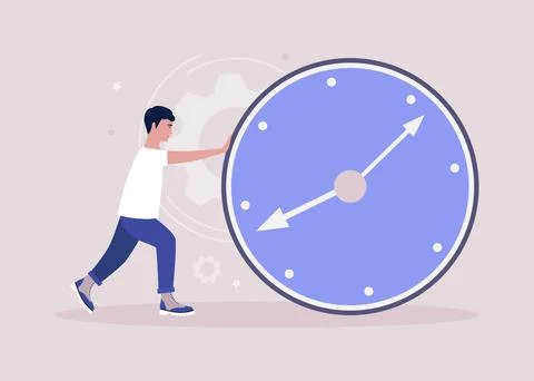 Big clock Illustration