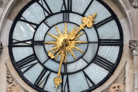 Big clock Stock Photos