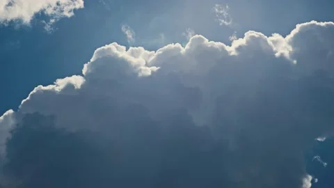 Big cloud covers the sky Stock Footage 202548616
