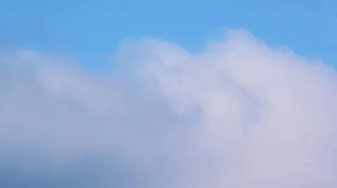 Big cloud flying in the sky Stock Footage 923441