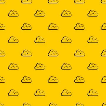 Big cloud pattern 스톡 일러스트