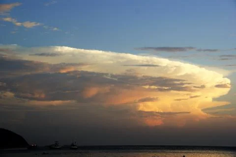 Big cloud Foto stock