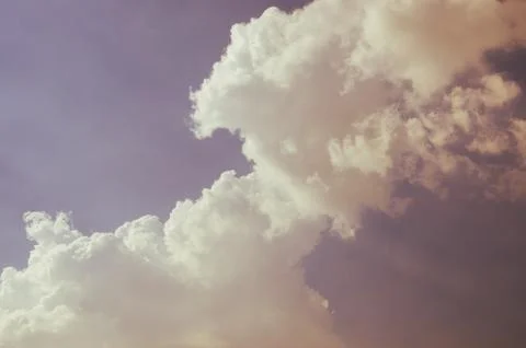 Big Cloud On The Sky Stock Photos