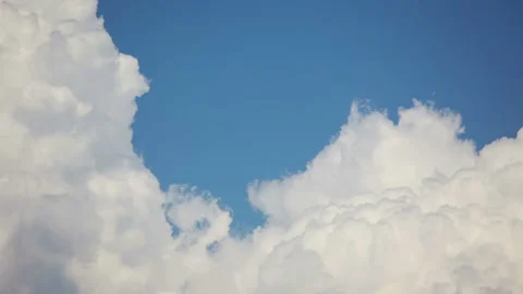 Big Clouds. No birds. Timelapse Видео 106453292