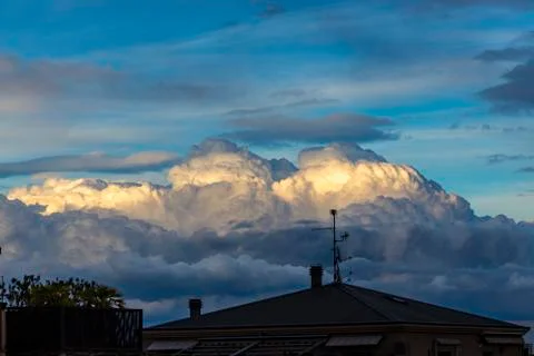 Big clouds Stock Photos