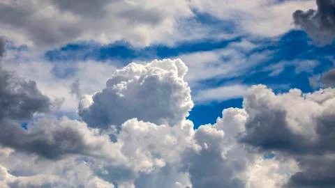 Big clouds Stock Photos