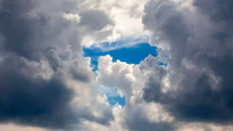 Big clouds Stock Photos