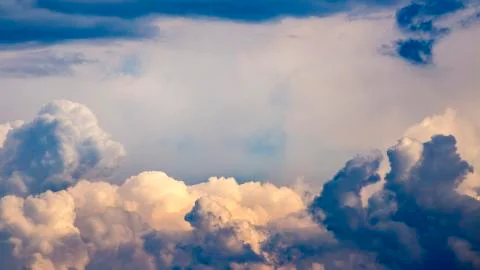 Big clouds Stock Photos