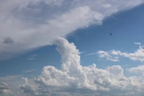 Big Clouds in the sky Stock Photos