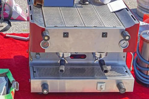 Big coffee machine Stock Photos