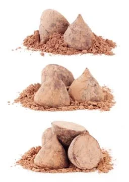 Big compilation of chocolate candy Stock Photos