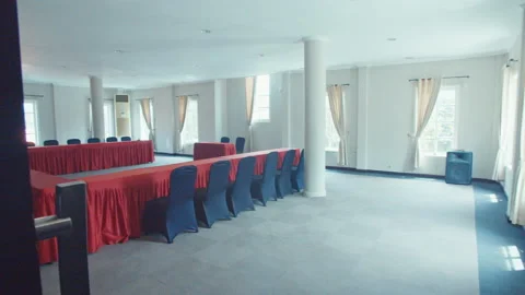Big Conference Room Stock Footage 161964594