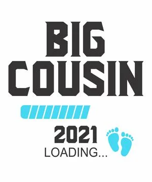 Big cousin 2021 loading Stock Illustration