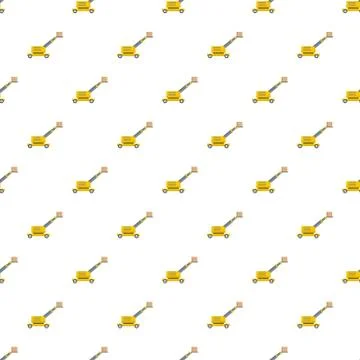 Big crane pattern seamless Stock Illustration