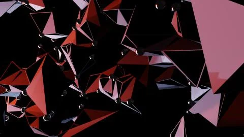 Big Data Abstract Background. 3d Illustration Illustrazione stock