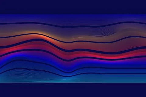 Big Data abstract vector background visualization. Data science and visual 스톡 일러스트