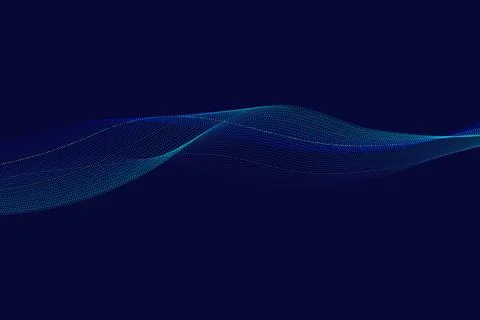 Big Data abstract vector background visualization. Data science and visual Stock Illustration