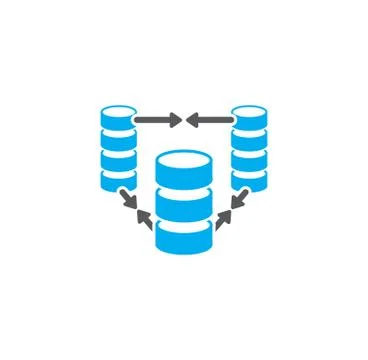 Big data analitics icon on background for graphic and web design. Creative Stock Illustration