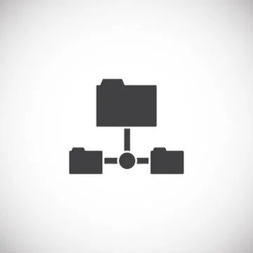 Big data analitics icon on background for graphic and web design. Creative 스톡 일러스트