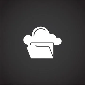 Big data analitics icon on background for graphic and web design. Creative Stock Illustration