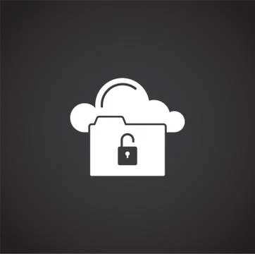 Big data analitics icon on background for graphic and web design. Creative Illustrazione stock