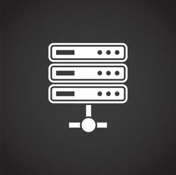 Big data analitics icon on background for graphic and web design. Creative 스톡 일러스트