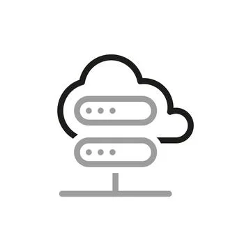 Big data analysis thin line icon. Data processing outline pictograms for webs 스톡 일러스트