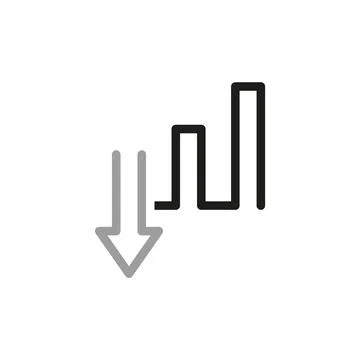 Big data analysis thin line icon. Data processing outline pictograms for webs Stock Illustration